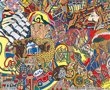 富山市民プラザ開館周年記念 画集出版記念 ジミー大西 夢のかけら展 色彩の渦と創造の軌跡 富山市民プラザ