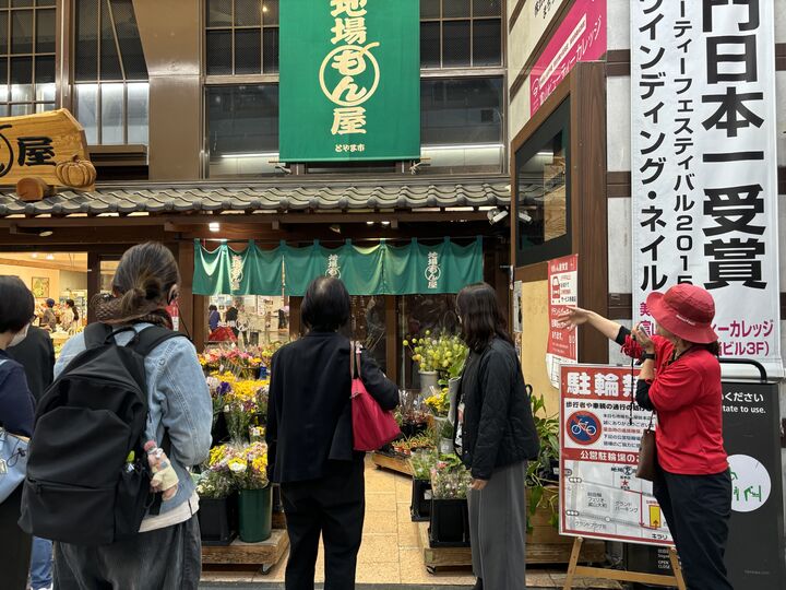 商店街を巡るまち歩き【所要時間　約１時間45分】